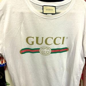 GUCCI T-SHIRT. White